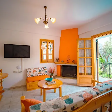 Orange House For Big Families In - Delicious *