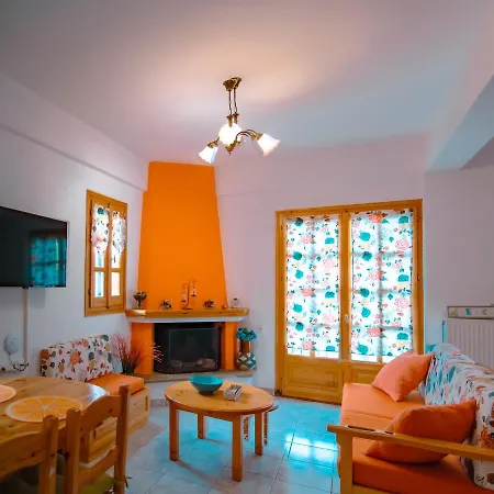 Orange House For Big Families In - Delicious *