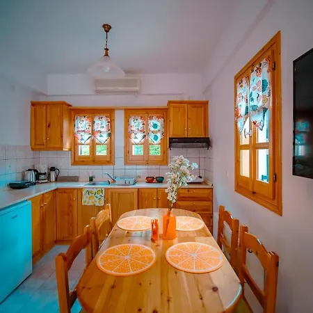 Orange House For Big Families In - Delicious *