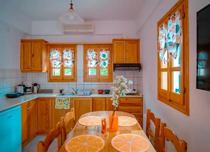 Orange House For Big Families In - Delicious *